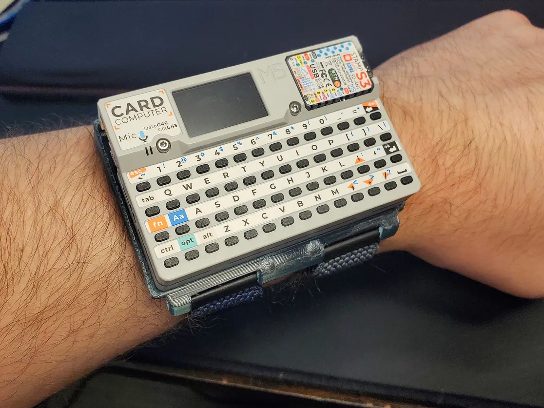 Cardputer 1.1 AND 1.0 to wear like a watch