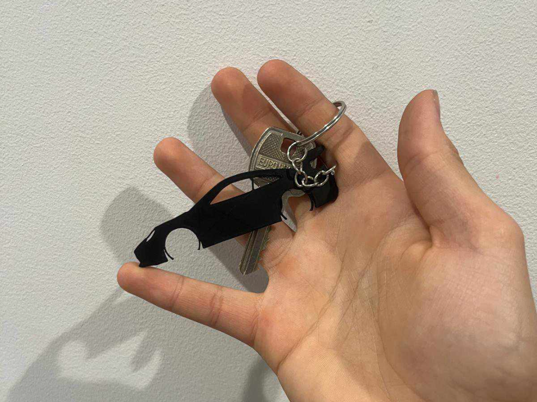 Porsche 911 GT3 RS keychain