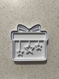 Christmas Present cookie cutter and stamp