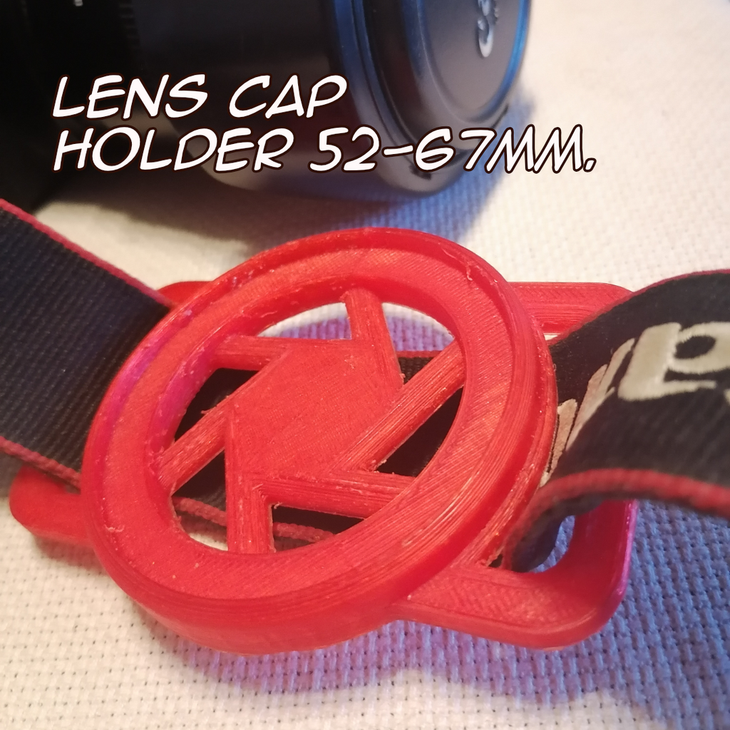 Lens Cap Holder 52-67mm.