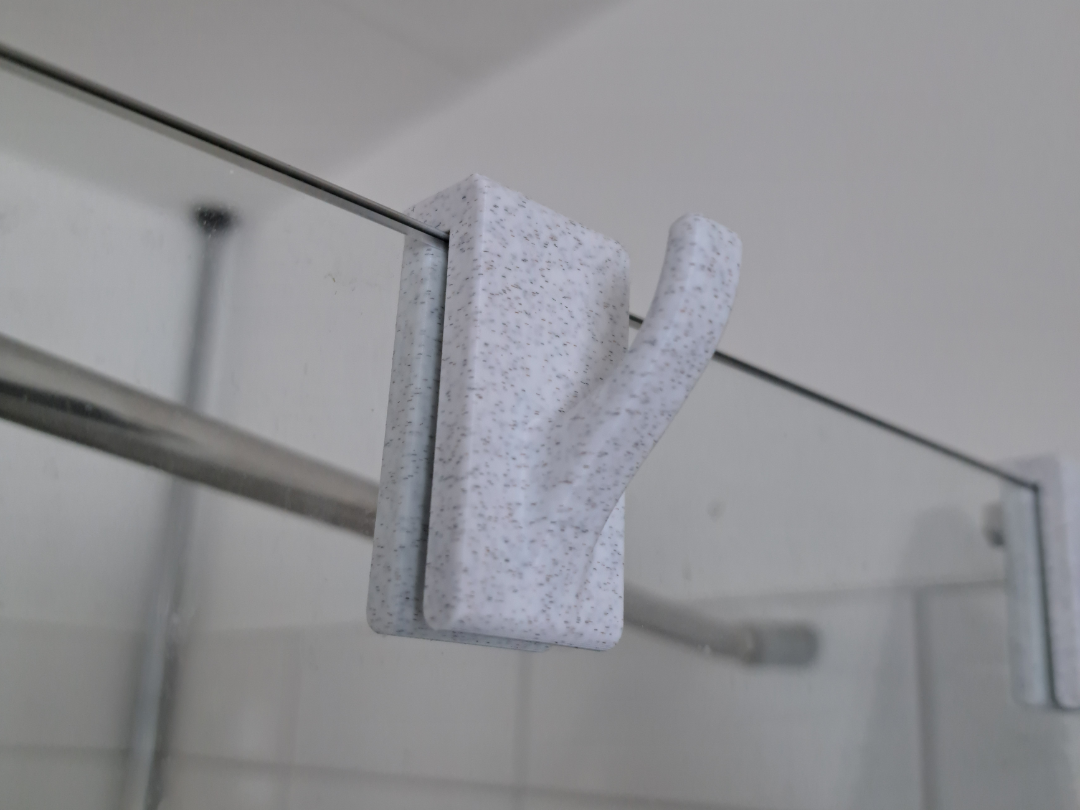 towel hook for shower cabin