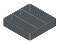 Simple Desk Drawer Organizer