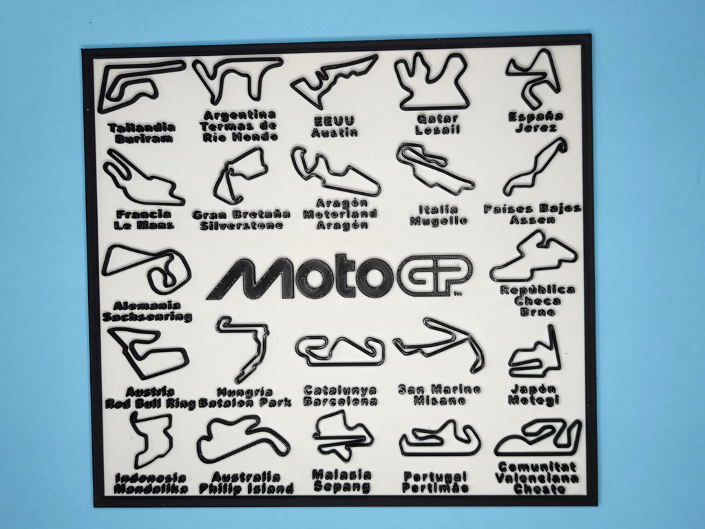 Moto GP 2025 Circuitos