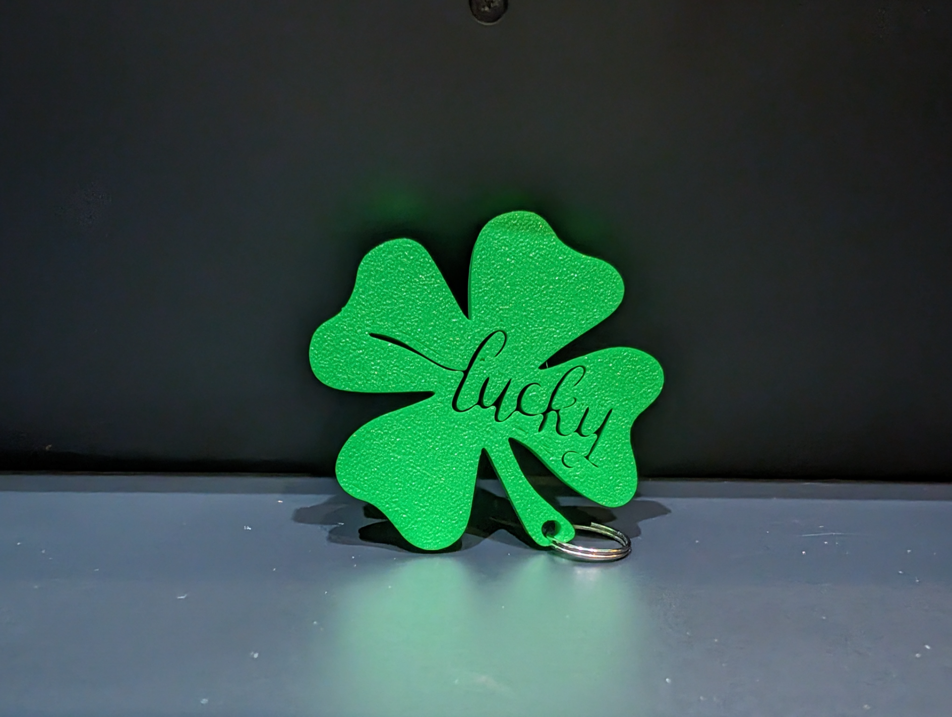 St. Patrick's Day Lucky Clover Keychain