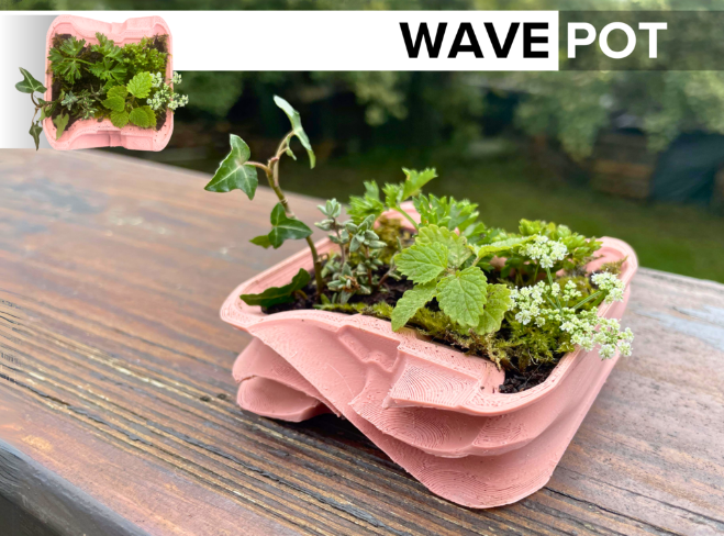 Wave Pot (Multiple Sizes)