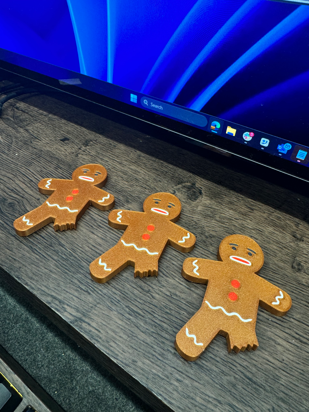 Gingerbread Fridge Magnets