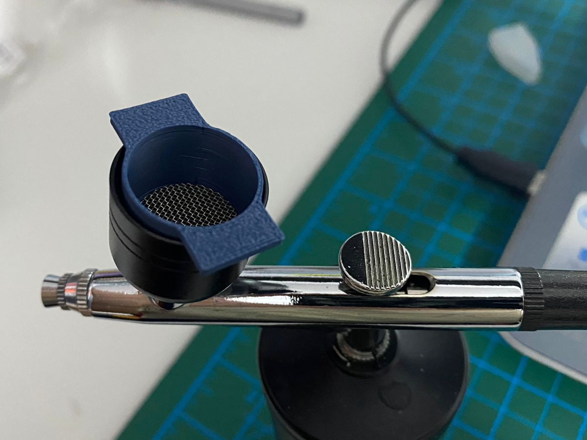 airbrush filter cup