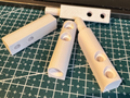 Hinge Clips for Mosquito Nets on PVC Window Frames