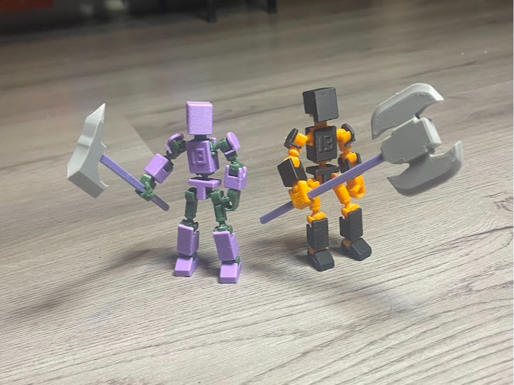 Battle axes collection for Dummy 13
