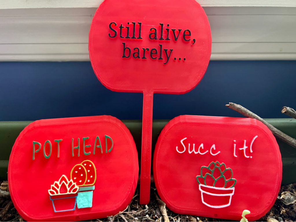 Funny Plant Stakes