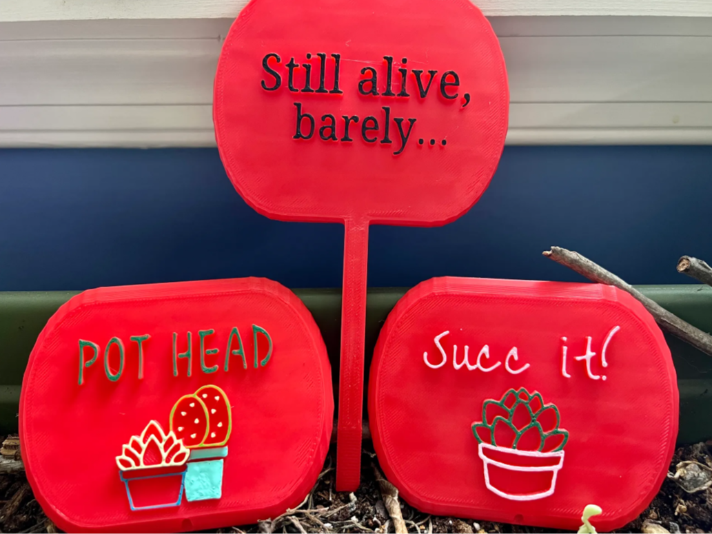 Funny Plant Stakes