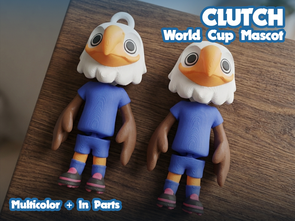 Clutch Flexi - Mascot 2026 World Cup - Multicolor