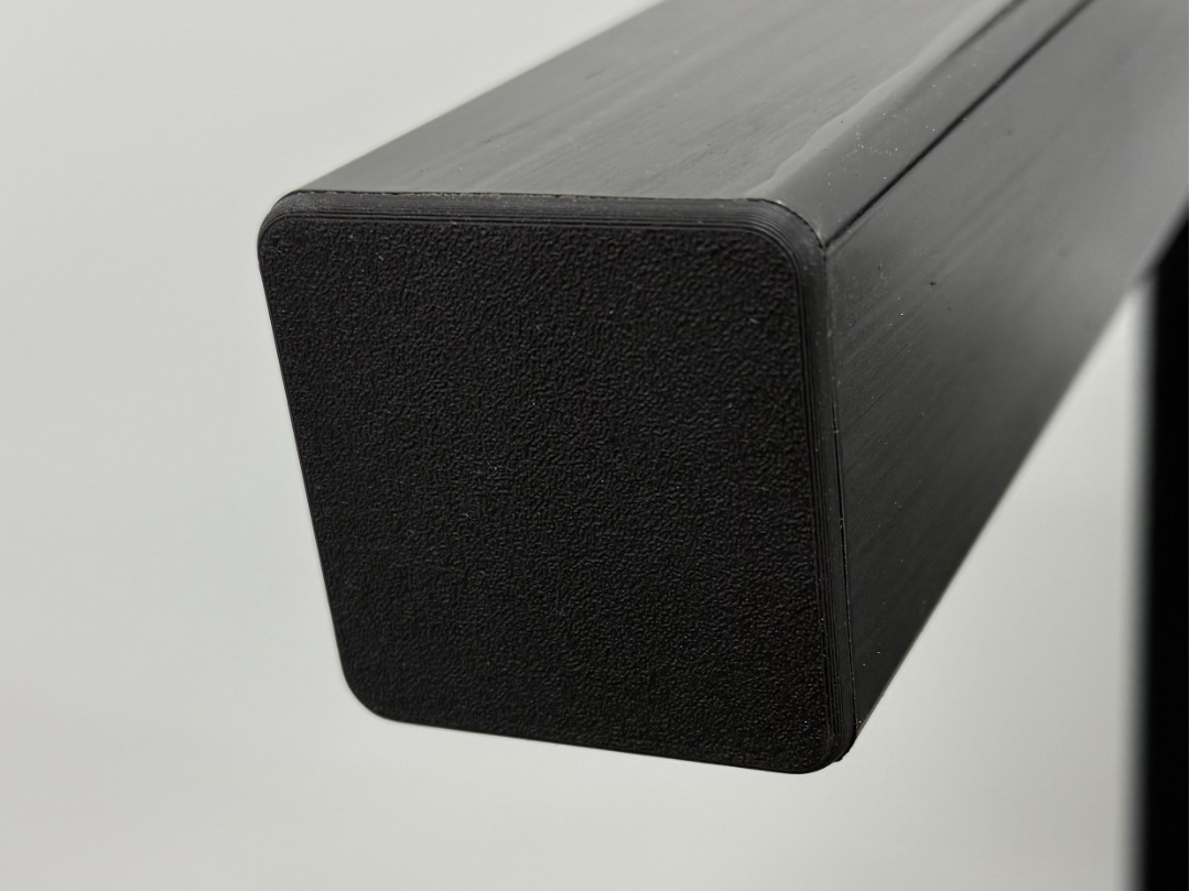 Box Tubing End Cap - 2x2x0.125in.