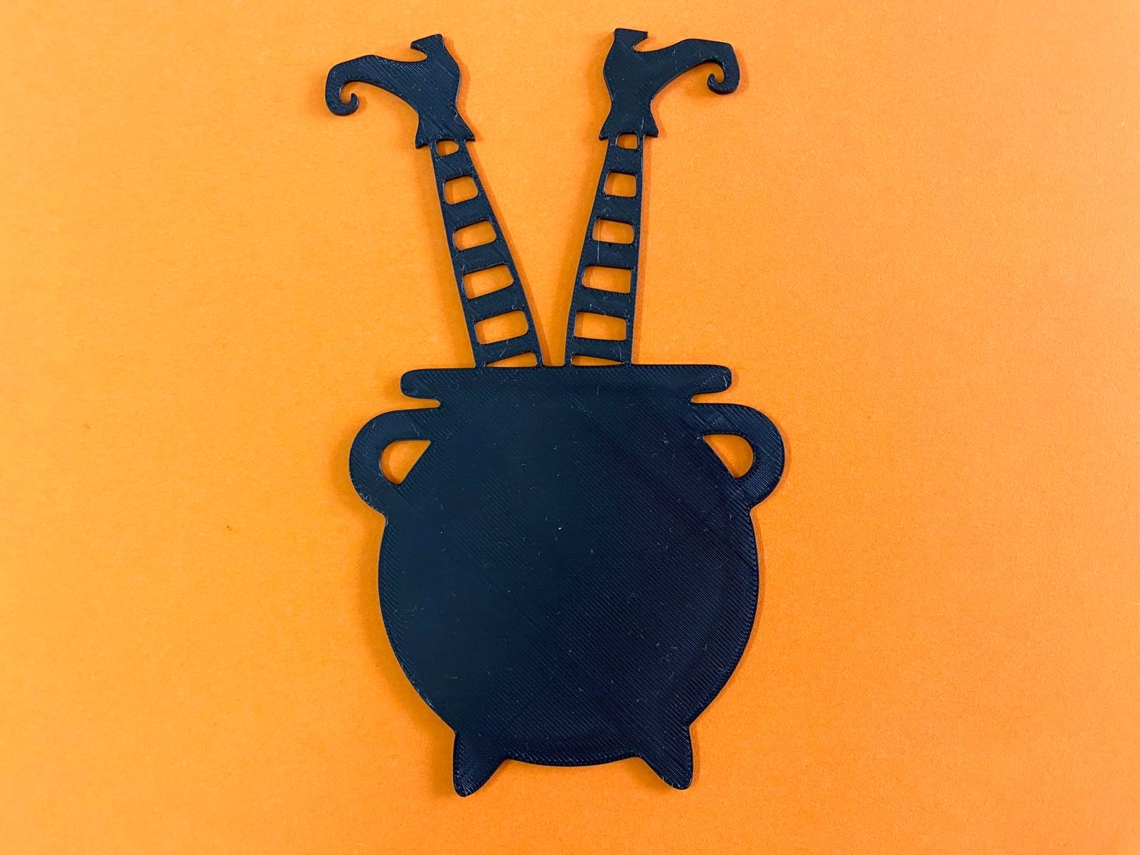 Witch’s Cauldron with Legs