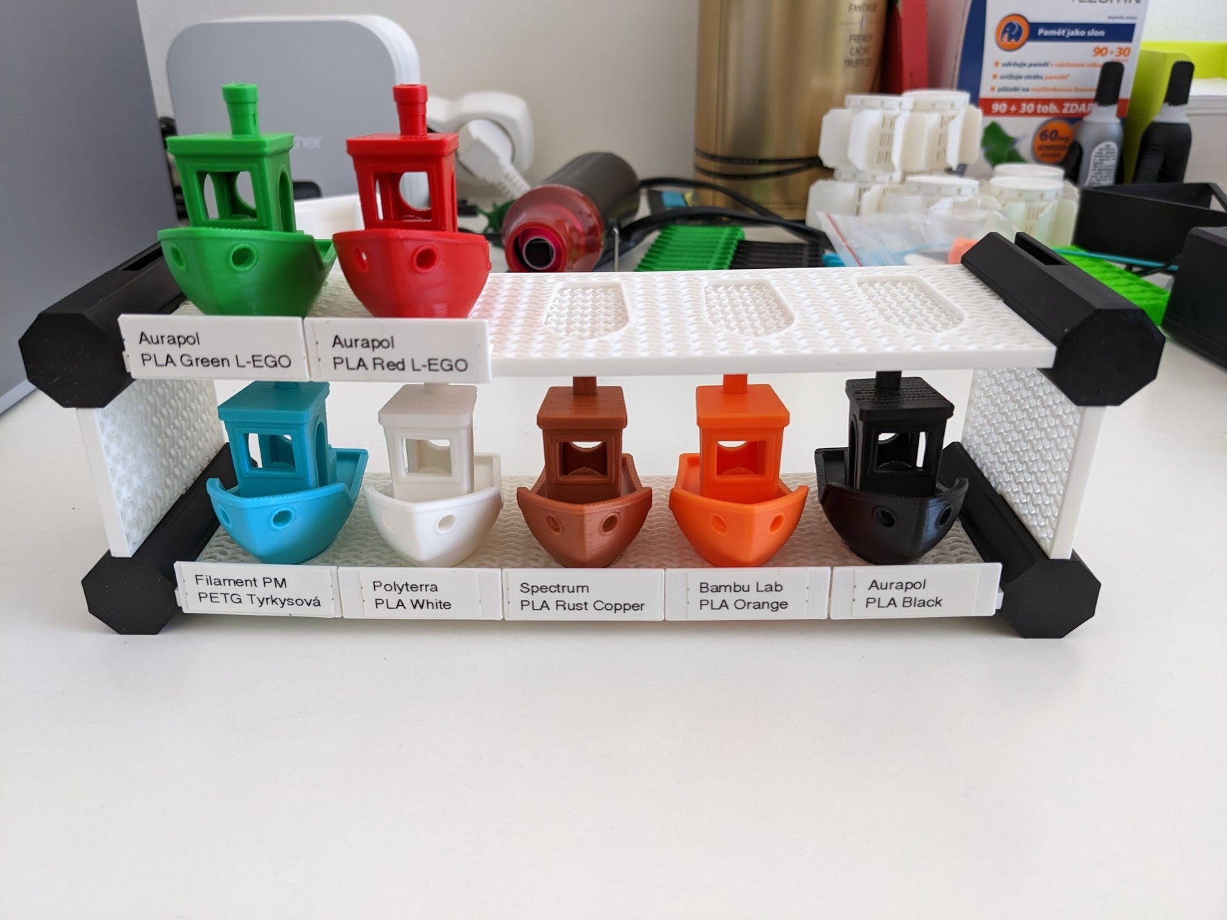 13mm description clip for Customizable Benchy Shelf