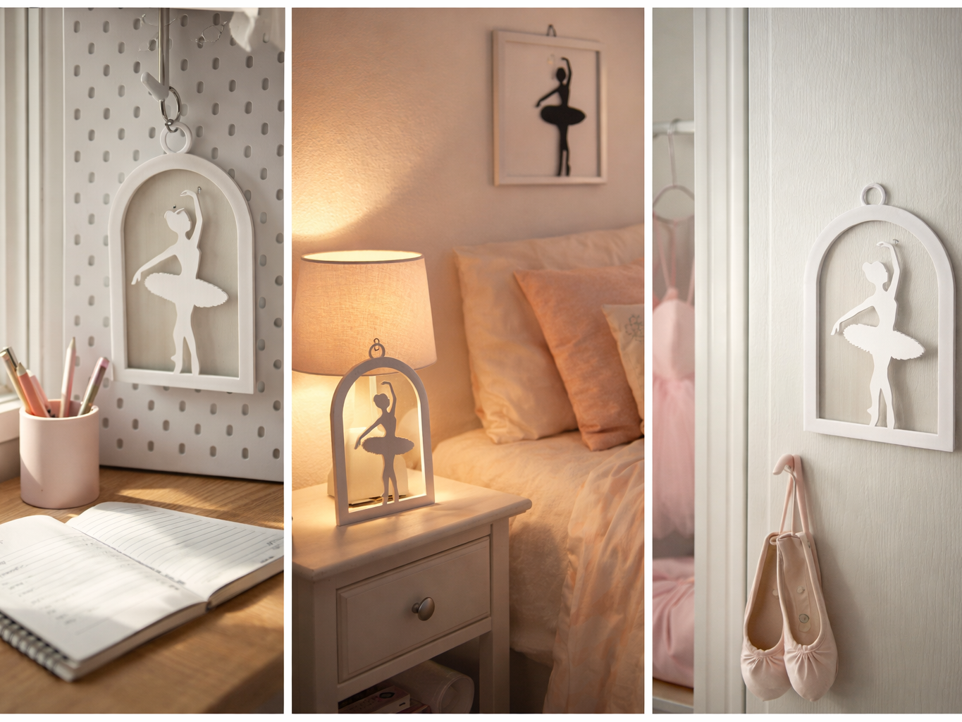 Ballerina Silhouette Wall Decoration