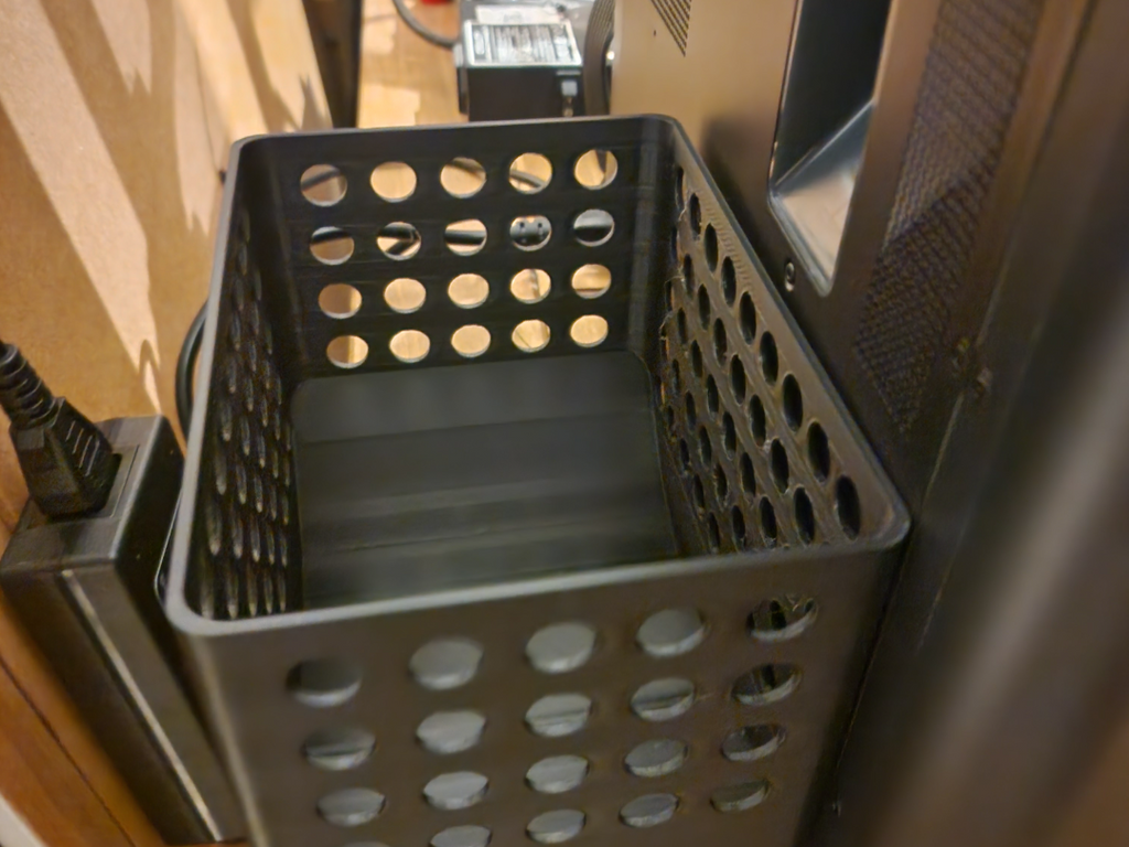 Basket for poop chute large