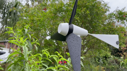 Garden wind turbine