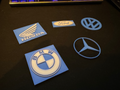 Car Logos, Mercedes, BMW, VW, Honda & Ford