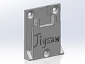 Bauer Jigsaw Wall Mount Bracket with Screw Holes