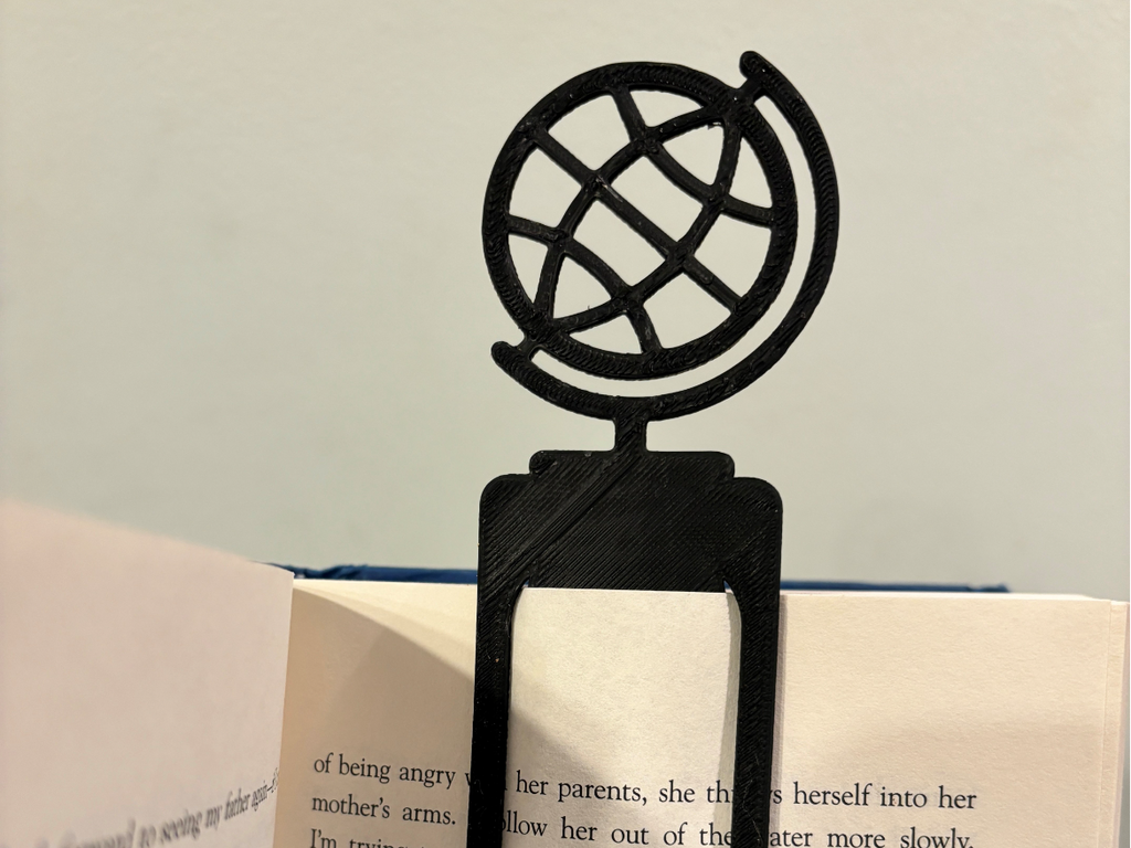 World Globe Bookmark