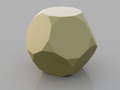 Low Poly Spheres: Truncated Dodechaderon
