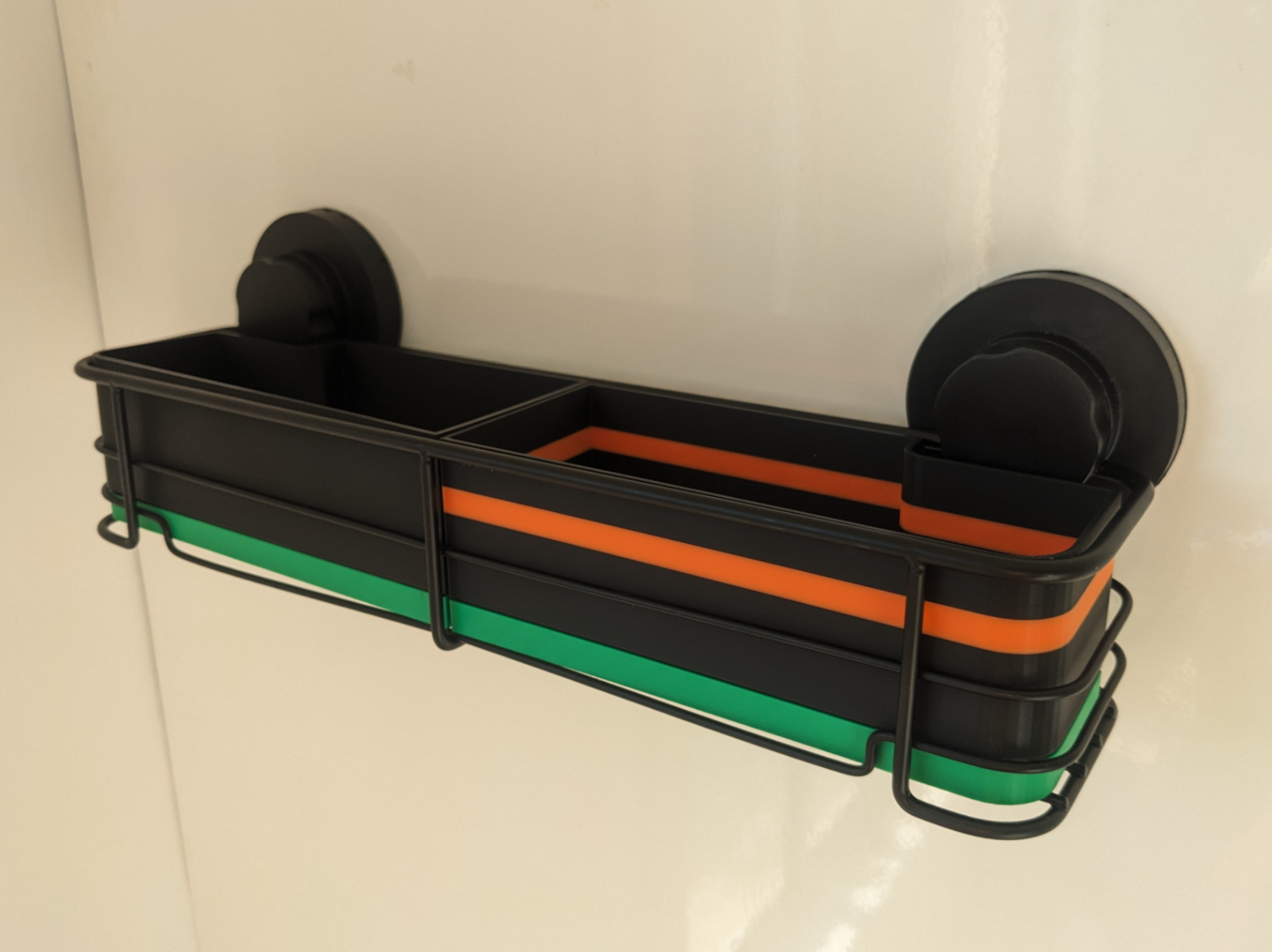 K-Mart shower suction rack planter