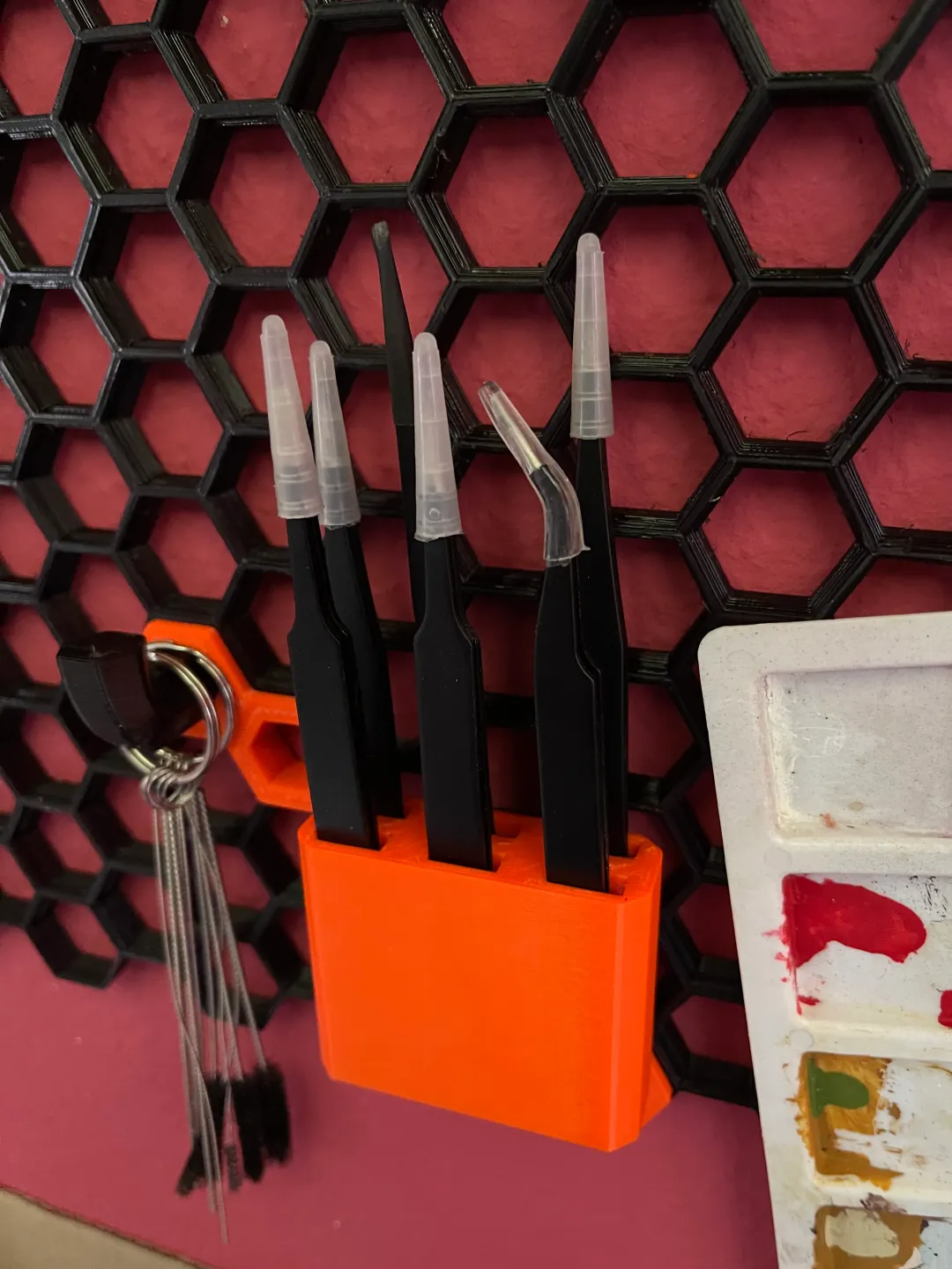 HSW Six ESD tweezers holder