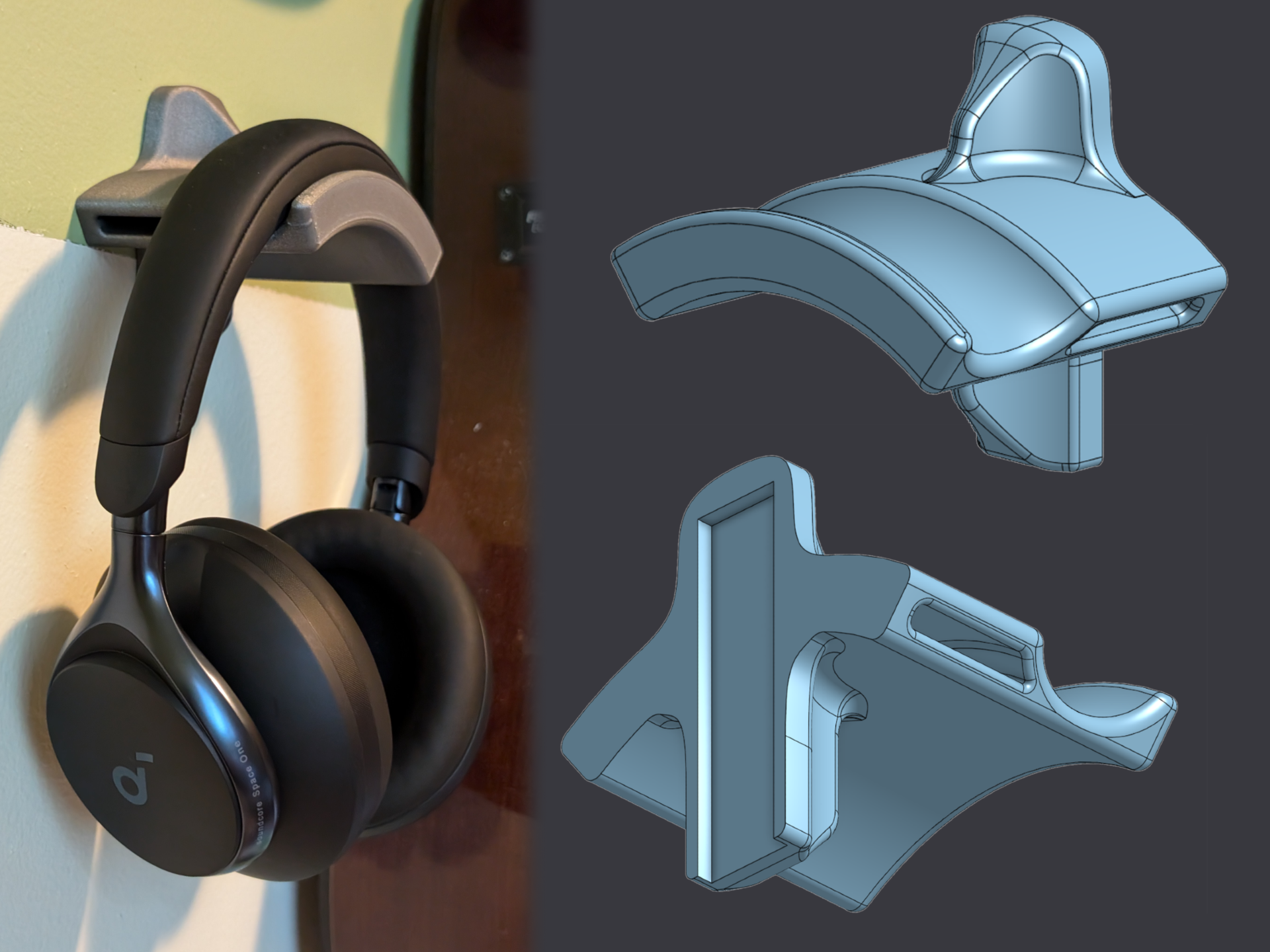 Soundcore - Space One: Headphone Wall Mount