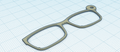 Glasses Keychain