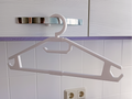 stable coat and clothes hanger (Kleiderbügel)