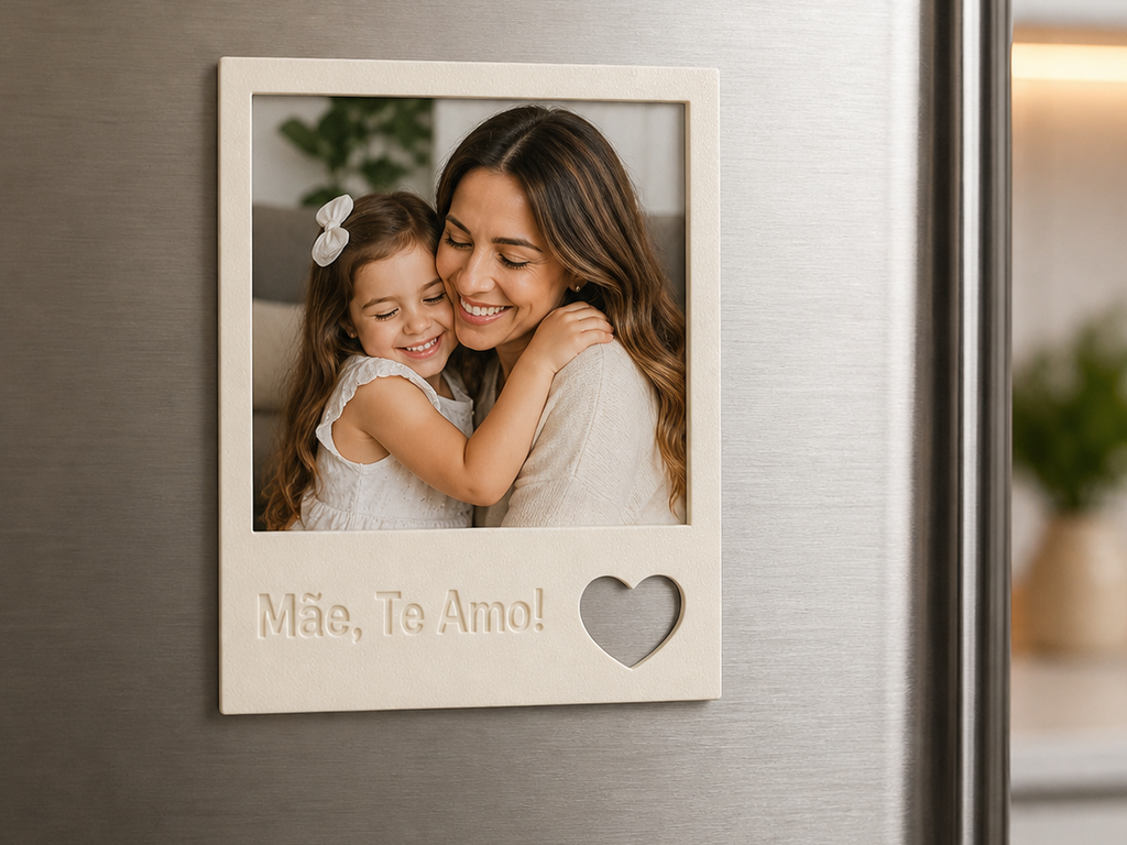 Polaroid Magnetica Dia das Mães | Personalizavel