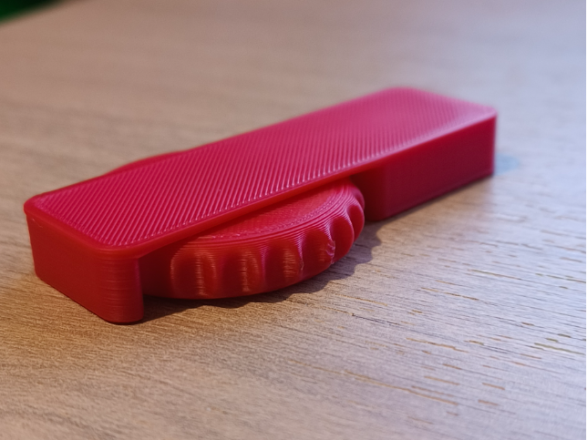 Print in place clicker wheel