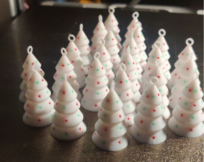 Christmas Tree Earrings