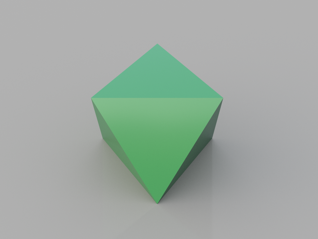 Low Poly Spheres: Octahedron