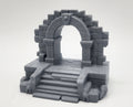 Open Stone Arch Entrance Miniature