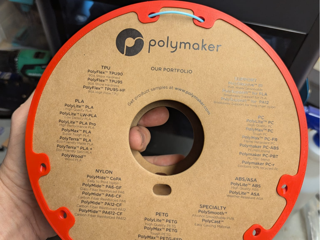 AMS Cardboard Spool Adapter for Polymaker (newer)