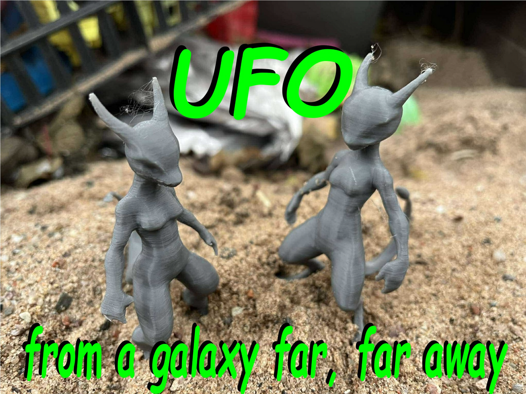UFOs from a distant galaxy