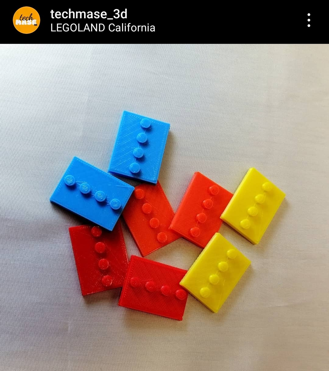 Minifigures Brick square base plate