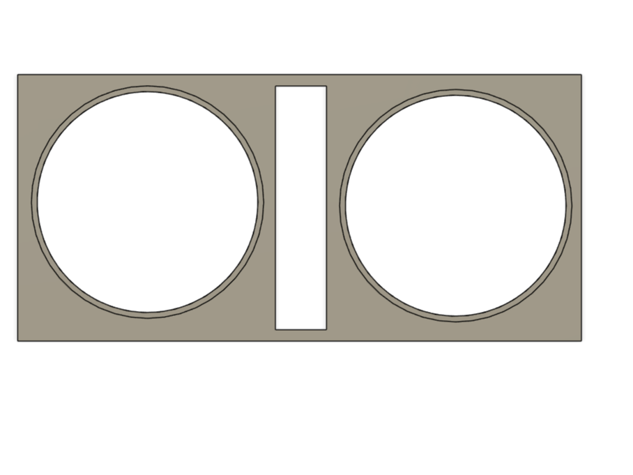 v2 speaker front part