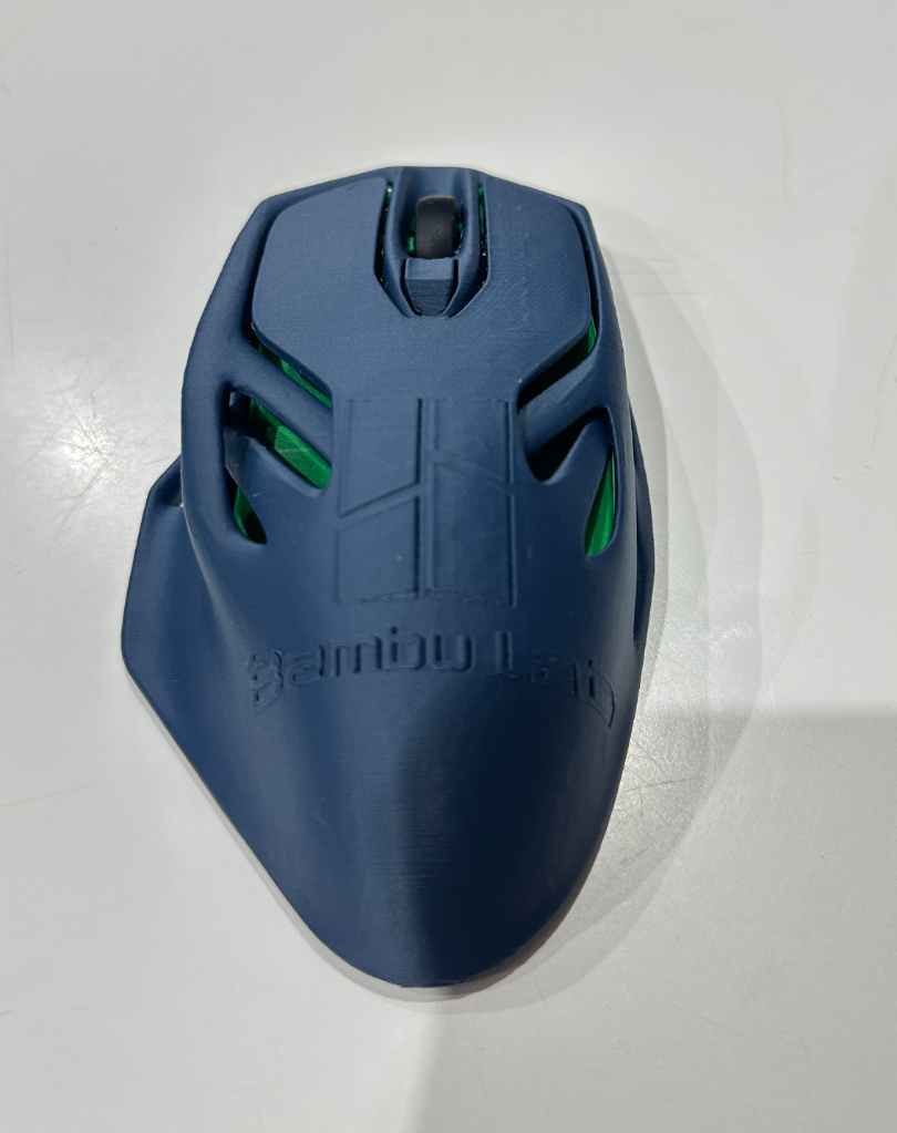 Wireless Mouse 002 - rounded rear logo bambu lab