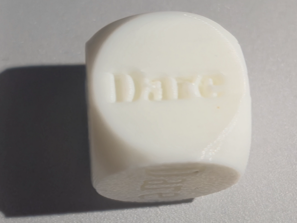 Truth or dare dice