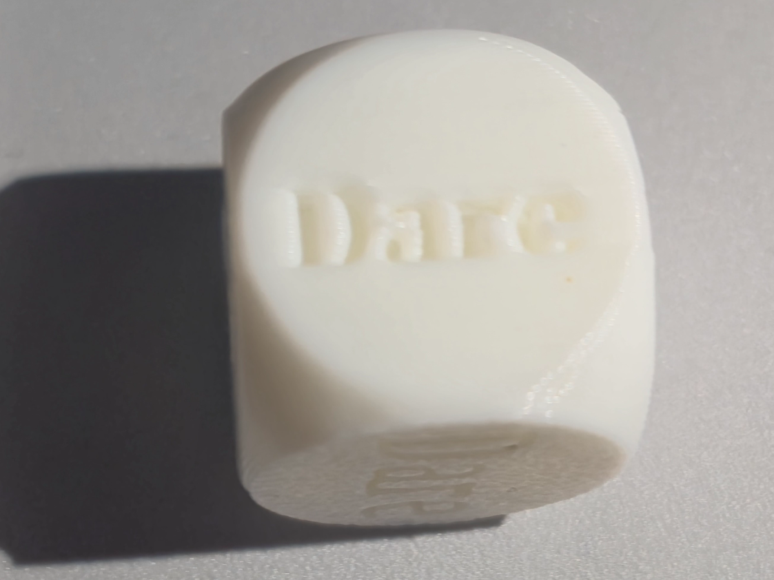 Truth or dare dice