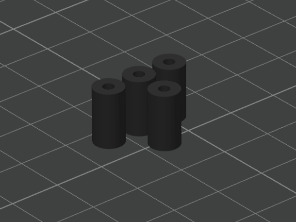 M2 Spacer Pillar – 11mm Height with Screw Hole