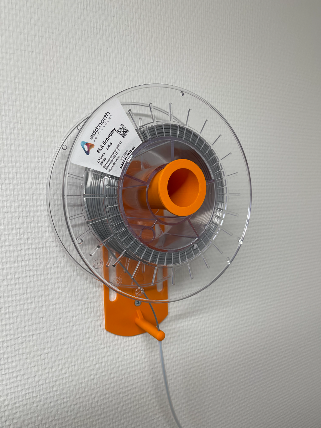 Wall Mounted Filament Spool Holder