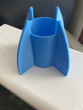 electric toothbrush holder rocket launcher