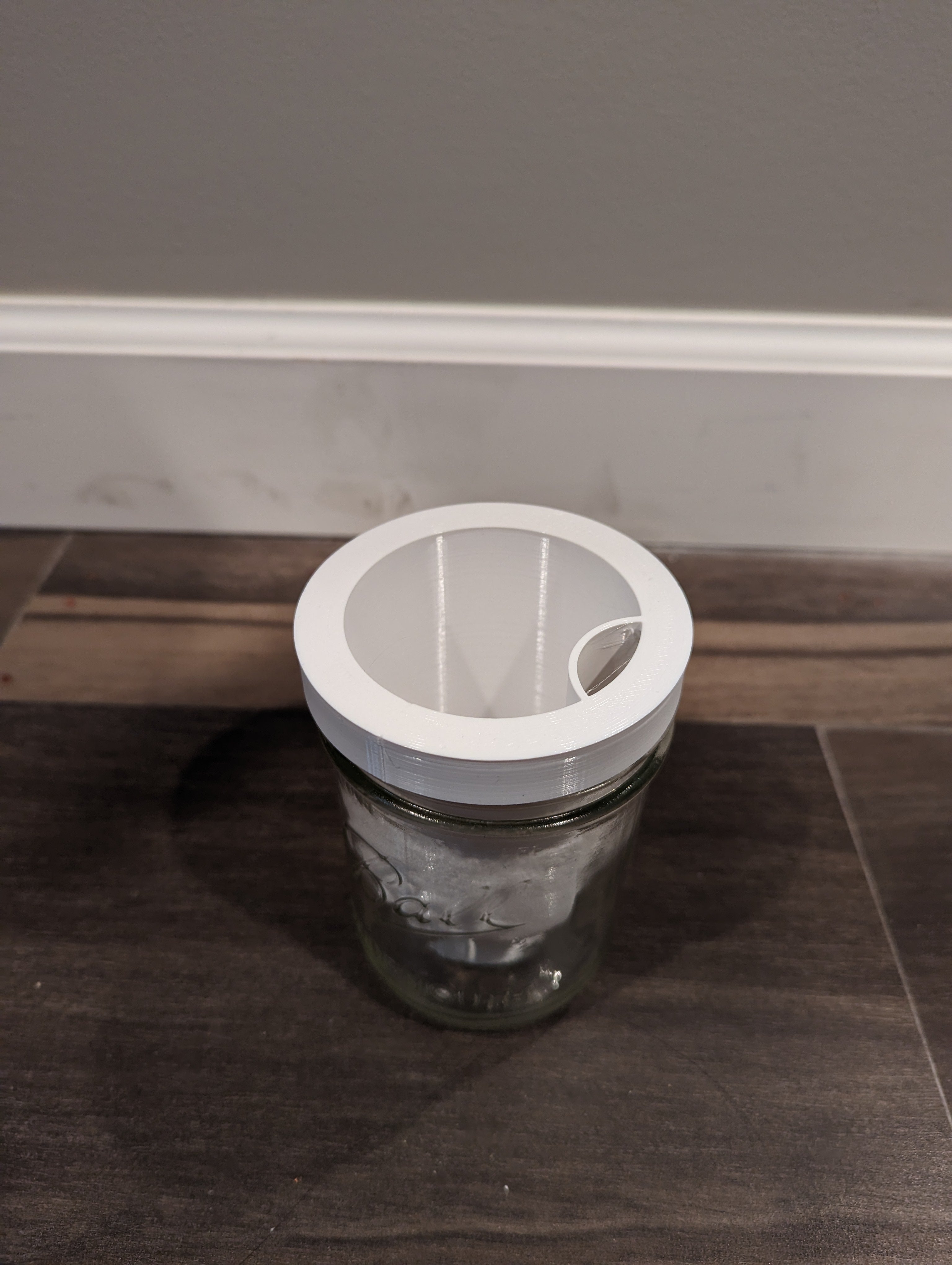 Self Watering Planter Insert for Wide Mouth Mason Jar