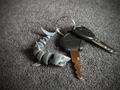 shark keychain fidget toy articulated pip