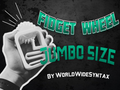 Fidget wheel jumbo size