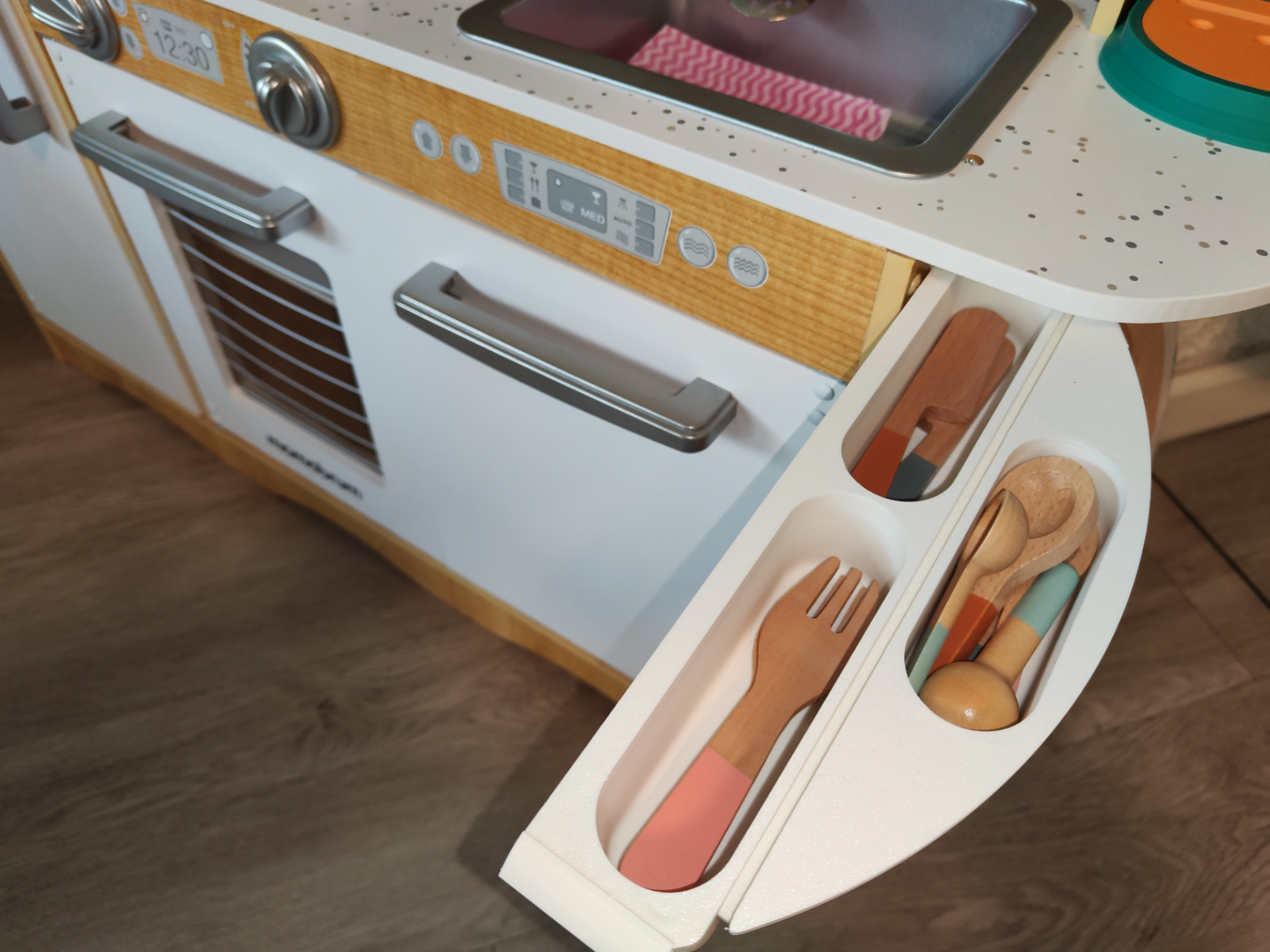 Kinderküche Besteckkasten - kids kitchen drawer